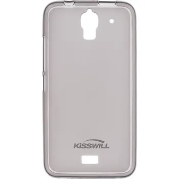 Pouzdro na mobilní telefon Kisswill TPU Pouzdro Black pro Huawei Ascend Y360