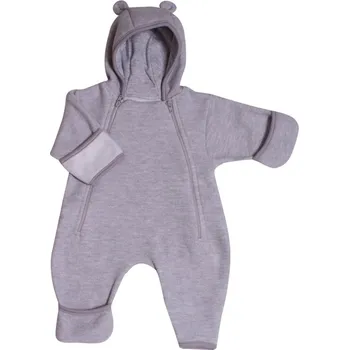 Kojenecký overall Overal/kombinéza MKcool MK1971 svetrovina - šedo-šedá 50 (Kojenecký overal/kombinéza)