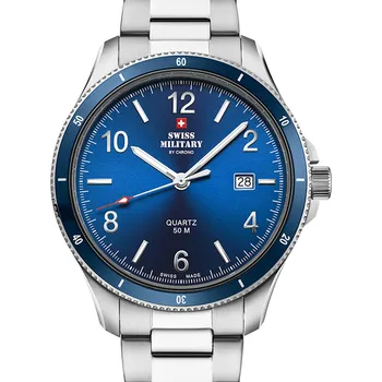 Hodinky Swiss Military SM34096.03 Mens Watch 42mm 5ATM