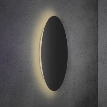 Lampička Nástěnné svítidlo Escale Blade LED černé matné Ø 79 cm černá matná LED 40 W celkem - Doprava zdarma