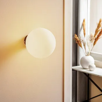 Lampička ALDEX Nástěnné světlo Dione, nástěnný držák černý černá, bílá matná 1 x 60 W - Doprava zdarma