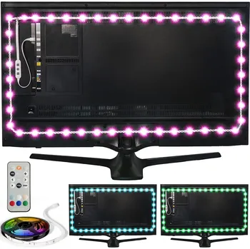 LED osvětlení Luminoodle XXL, 5m, USB LED pásek s dálkovým ovládáním, 15 možností