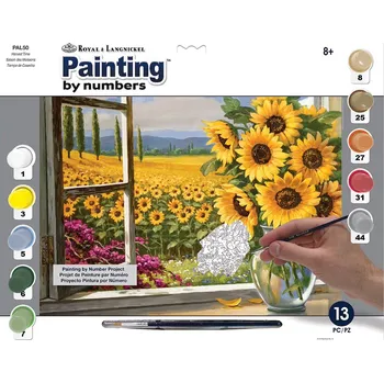 Malování podle čísel 30x40 cm - Slunečnice