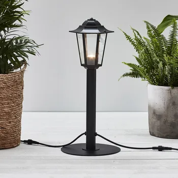 Lampička Markslöjd Zahradní svítilna na cestu 24 LED, černá, 3 W - Délka kabelu 2 x 30 cm černá, čirá LED 3 W celkem - Doprava zdarma