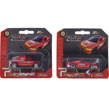 autíčko Wiky Vehicles Auto hasičské kovové 7 cm