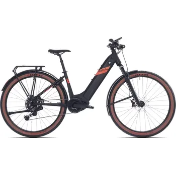 Elektrokolo Rock Machine Crossride e700 B Touring Easy Entry Matte Black/Orange (ZDARMA Doprava + Dárek)