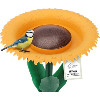 Krmítko pro ptáka REAVET Teleskopická květina jako miska na vodu či krmivo