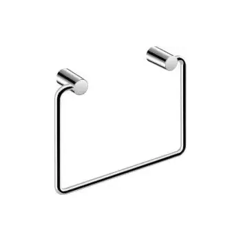 BASIC - kruh na ručníky 20cm, chrom