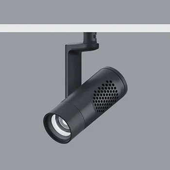 Lampička ERCO Eclipse S 48V Casambi 12,4W spot 930 černá - hlava reflektoru - Ø 6 cm, výška 16,5 cm nikl, bílá LED 12,4 W celkem - Doprava zdarma