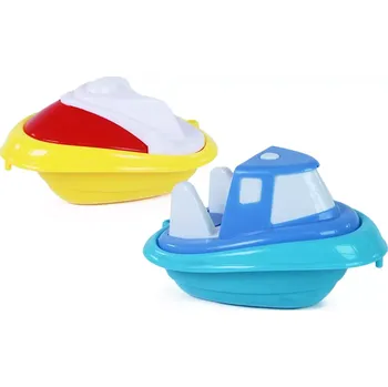 Hračka na písek Rappa Sada lodiček na písek 2ks
