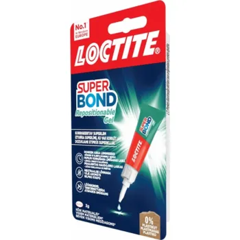 Stavebniny Kontaktní lepidlo Loctite Super Bond Pure Gel 3 g
