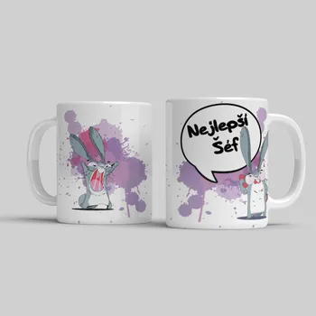 Hrnek Nejlepší Šéf - Oranžová