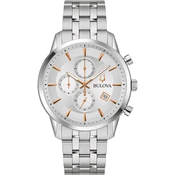 Hodinky Bulova 96B411 Sutton Chronograph Mens Watch 41mm 3ATM