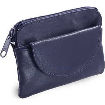 Kožená klíčenka 619-0365 modrá, Arwel