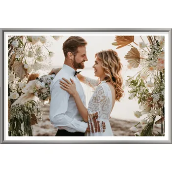 Gravírování Zarámovaná fotografie s paspartou - 45x30 cm