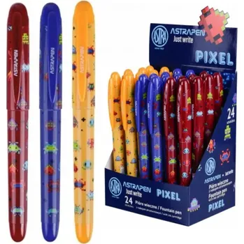 ASTRA Pixel, Plnicí inkoustové pero, mix barev, stojan, 203120007