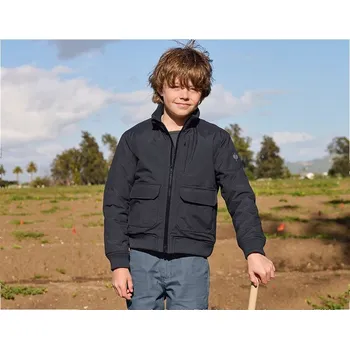 Pilotní bunda e.s.iconic, dětská velikost 98/104 černá Strauss