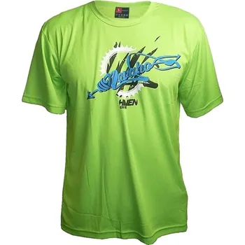 cyklistický dres Dres krátký pánský HAVEN Navaho zeleno/modrý S