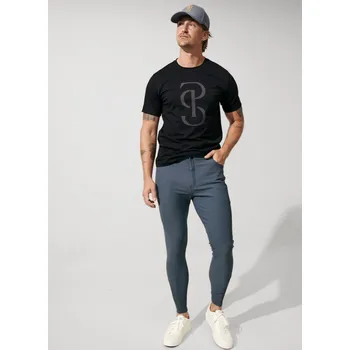 Jezdecké kalhoty PS of Sweden Rajtky Capis PS of Sweden, s gripem na kolenou, pánské, storm blue 48