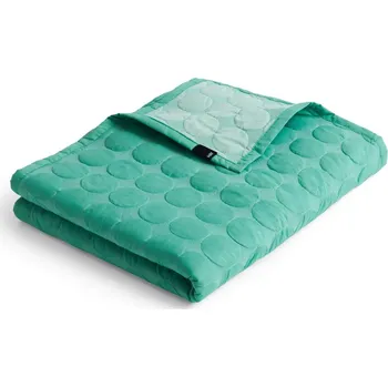 deka HAY Pléd Mega Dot Organic 195x245, sea green