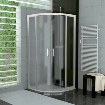 SanSwiss TER550800122 80×80 cm, matný elox