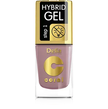 Lak na nehty Delia Cosmetics Coral Hybrid Gel 11 ml