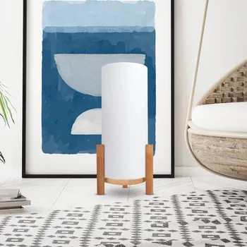 Lampička Näve Stolní lampa LED Madita, výška 48 cm, přírodní/bílá přírodní, bílá 1 x 3 W LED - Doprava zdarma