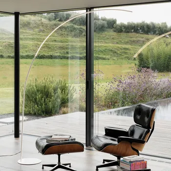 Lampička Ideallux Ideal Lux LED stojací lampa Comet, bílá, kov, výška 210 cm - Ø základny 40 cm LED 30 W celkem - Doprava zdarma