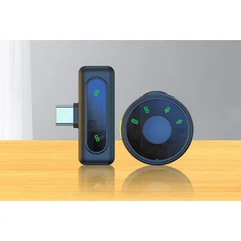 Digitální kamera Type-C všesměrový magnetický 2,4GHz bezdrátový klopový mikrofon (vč Aku)