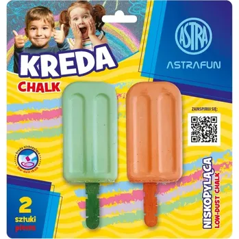 Kresba AstraFUN ASTRAFun, Chodníková křída "Ice Cream", 2ks, 330022008