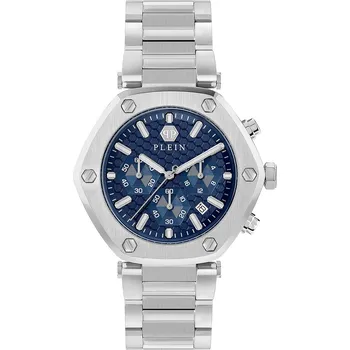 Hodinky Philipp Plein PWZBA0323 The Hexagon Chronograph Unisex Watch 42mm 5ATM