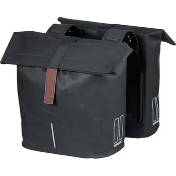 Příslušenství pro cyklistiku Basil dvojbrašna City (black)
