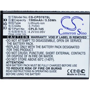 Baterie pro mobilní telefon Baterie Cameron Sino CS-CPD707SL - neoriginální