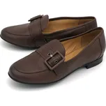 Dámské kožené mokasíny 9-24203-27-331 Caprice hnědé Barva: muscat, Velikost: 37