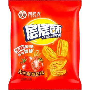 Rýže HUANGLAOWU Wheat Crust Tomato Flavor 60g