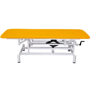 Masážní stůl VL - D1 - 70 lehátko, koženka OTO T 5 - koženka žluto-oranžová