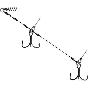 Rybářský háček Hotový Návazec Delphin BOMB! Twisto MultiTRAP Stinger Velikost Háčku 2