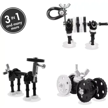 ostatní stavebnice Stavebnice The OffBits ZebraBit – kreativní kovová konstrukční sada 3v1