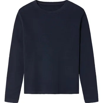 pepperts!® Chlapecké triko s dlouhými rukávy (158/164, navy modrá)