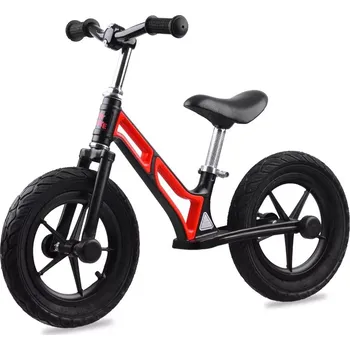 Odrážedlo Odrážedlo TINY BIKE s 12" nafukovacími koly a magneziovým rámem – Červená