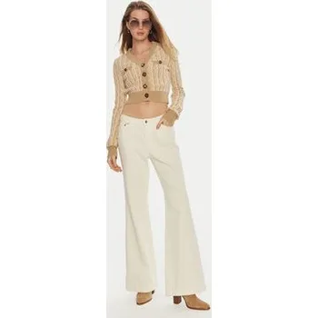 Dámský svetr Guess Kardigan Tiffany W4BR0F Z3K40 Béžová Regular Fit XL