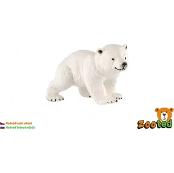 Figurka Plastová figurka mládě ledního medvěda 6 cm