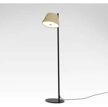 Lampička MARSET Tam Tam stojací lampa 1 zdroj matná písková - stínidlo - průměr 22 cm, výška 13 cm;délka kabelu 200 cm matná černá, matná písková 1 x 8 W LED - Doprava zdarma