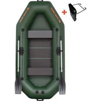 Člun Kolibri Člun K-260 T Zelený Lamelová Podlaha + Držák
