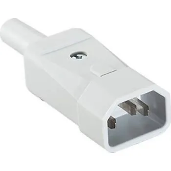 Elektrická zásuvka Bachmann 915971 IEC zástrčka C13/C14 šedá 1 ks