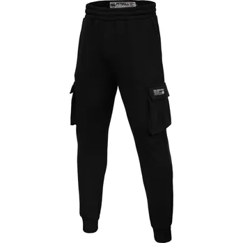 PitBull West Coast - pánské tepláky SPORT CARGO černé S