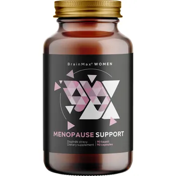Přírodní produkt BrainMax Women Menopause Support podpora při menopauze 90 cps.
