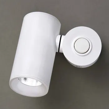 Lampička Milan Iluminación Milan Haul LED nástěnné světlo válcové, bílá 1 x 5 W LED - Doprava zdarma