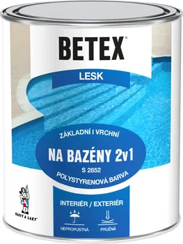 barva na beton BETEX 2v1 na bazény S2852 440 1 kg tmavě modrý