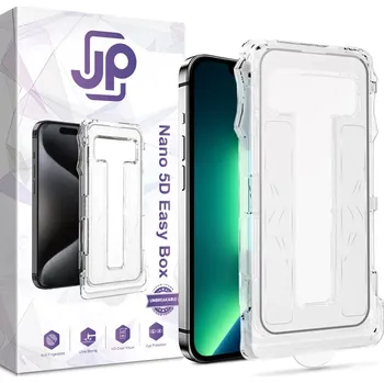JP Nano 5D Tvrzené sklo Easy Box, iPhone 13 Pro Max, černé